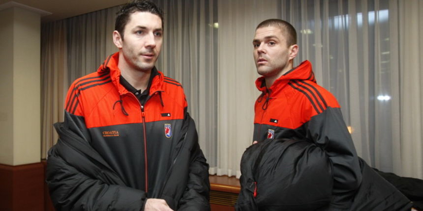 Zagreb, 090113.Hotel Panorama.Press konferencija Hrvatske rukometne reprezentacije pred sutrasnji odlazak na Svjetsko prvenstvo koje se igra u Spanjolskoj.Na fotografiji: Blazenko Lackovic, Drago Vukovic.Foto: Nenad Dugi / CROPIX Zagreb, 090113.Hotel Panorama.Press konferencija Hrvatske rukometne reprezentacije pred sutrasnji odlazak na Svjetsko prvenstvo koje se igra u Spanjolskoj.Na fotografiji: Blazenko Lackovic, Drago Vukovic.Foto: Nenad Dugi / CROPIX