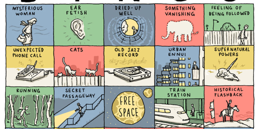 Pogledajte kako se iz Murakamijevih djela ”slaže” bingo Pogledajte kako se iz Murakamijevih djela ”slaže” bingo