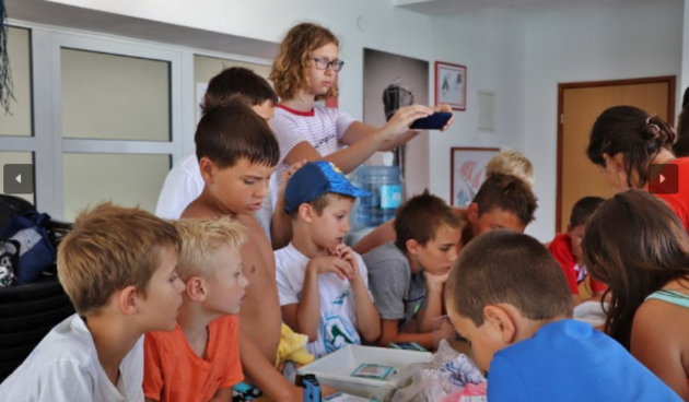 Dom na žalu, djeca, radionica za djecu