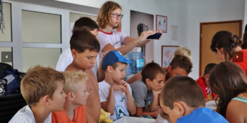 Dom na žalu, djeca, radionica za djecu