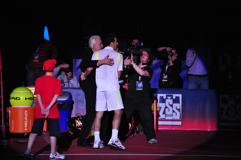 Finale ATP Zagreb: Dodig – Berrer, Foto: Andro Marcev Finale ATP Zagreb: Dodig – Berrer, Foto: Andro Marcev