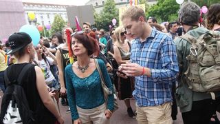 Održan je XV Zagreb Pride pod motom Još Hrvatska ni propala. Photo: PIXSELL Održan je XV Zagreb Pride pod motom Još Hrvatska ni propala. Photo: PIXSELL