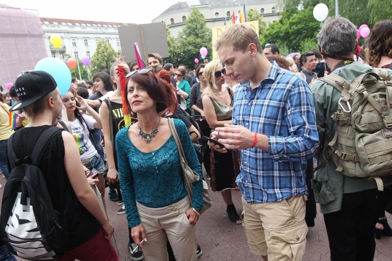 Održan je XV Zagreb Pride pod motom Još Hrvatska ni propala. Photo: PIXSELL Održan je XV Zagreb Pride pod motom Još Hrvatska ni propala. Photo: PIXSELL