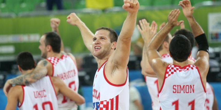 Velika hrvatska fešta u ljubljanskim Stožicama nakon plasmana u polufinale Eurobasketa, Foto. Igor Kralj/PIXSELL Velika hrvatska fešta u ljubljanskim Stožicama nakon plasmana u polufinale Eurobasketa, Foto. Igor Kralj/PIXSELL