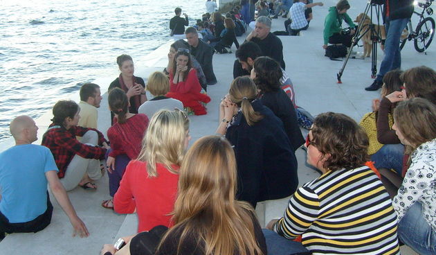 Dolazak u baštinu, Storytelling, Morske orgulje