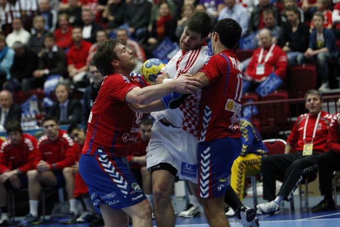 Malmo, 190111.
Malmo Arena, 22. svjetsko rukometno prvenstvo, utakmica izmedju Hrvatske i Srbije.
Na fotografiji: Tonci Valcic.
Foto: Ante Cizmic / CROPIX Malmo, 190111.
Malmo Arena, 22. svjetsko rukometno prvenstvo, utakmica izmedju Hrvatske i Srbije.
Na fotografiji: Tonci Valcic.
Foto: Ante Cizmic / CROPIX