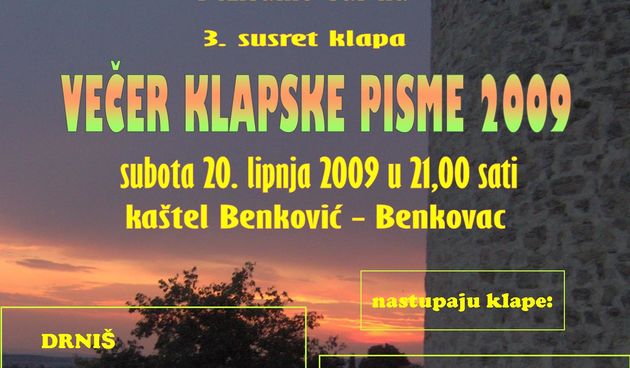 Večer klapske pisme u Benkovcu