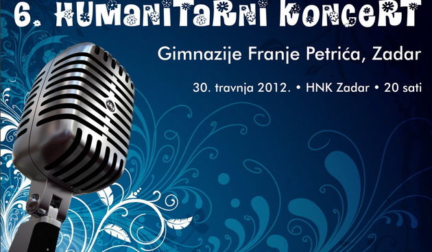 30. travnja humanitarni koncert Gimnazije Franje Petrića