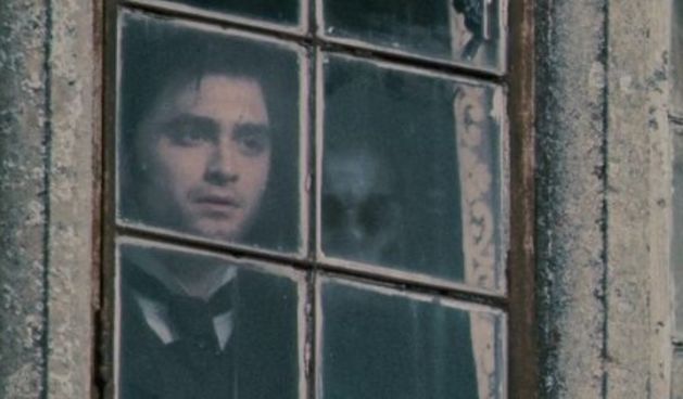 Woman in black, Daniel Radcliffe