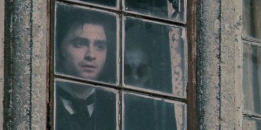 Woman in black, Daniel Radcliffe Woman in black, Daniel Radcliffe