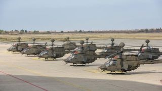 Zemunik: Predstavljena Eskadrila helikoptera OH-58D Kiowa Warrior