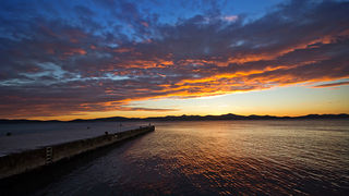 Zadarski suton 7. siječnja 2013. (foto:Saša Čuka)