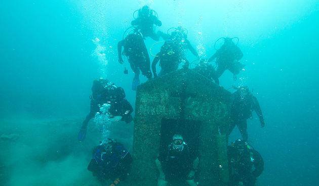 Bibinjski ronioci pohodili kapelicu sv. Nikole u podmorju Karantuna
