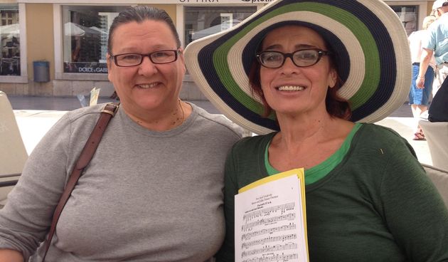 Dražena Župan i gđa Lučić