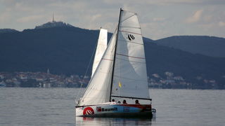 Sukosan: U uvali Zlatna luka odrzan je prvi dan dan Match Race regate, Foto: Mladen Malik