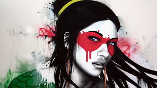 Street Art umjetnik Finbarr Fin DAC stvara u Ražancu, Foto: Nenad Nešović Street Art umjetnik Finbarr Fin DAC stvara u Ražancu, Foto: Nenad Nešović