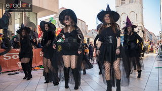 Zadarski karneval 2018: Povorka maškaranih skupina od Gradskih vrata preko Foruma do Narodnog trga Zadarski karneval 2018: Povorka maškaranih skupina od Gradskih vrata preko Foruma do Narodnog trga