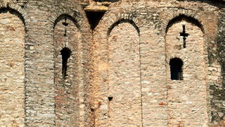 Sveti Donat detalj pročelja 2