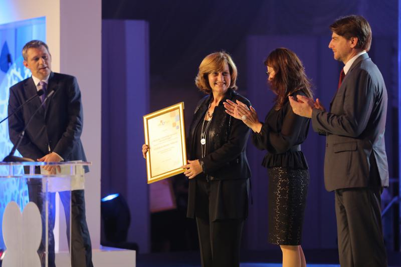 25.10.2013., Zadar – U Falkensteiner hotelu u Punta Skali dodjeljene su nagrade “Covjek – kljuc uspjeha u turizmu”. Svecanosti su prisustvovali premijer Zoran Milanovic te ministri Darko Lorencin i Gordan Maras te brojni drugi uvazeni gosti. Photo: Fili