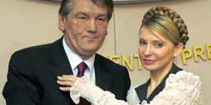 Viktor Juščenko i Julija Timošenko