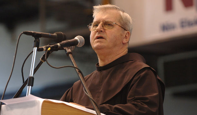 Danas je u prepunoj dvorani Jazine odrzan duhovni seminar za mlade pod geslom ” Da vasa radost bude potpuna “, seminar je vodio fra. Zvjezdan Linic a glazbeno animirao nadbiskupijski zbor mladih sv. Krsevan. Foto : Andrija Lucic / CROPIX