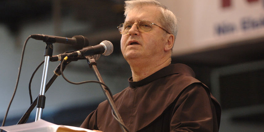 Danas je u prepunoj dvorani Jazine odrzan duhovni seminar za mlade pod geslom ” Da vasa radost bude potpuna “, seminar je vodio fra. Zvjezdan Linic a glazbeno animirao nadbiskupijski zbor mladih sv. Krsevan. Foto : Andrija Lucic / CROPIX