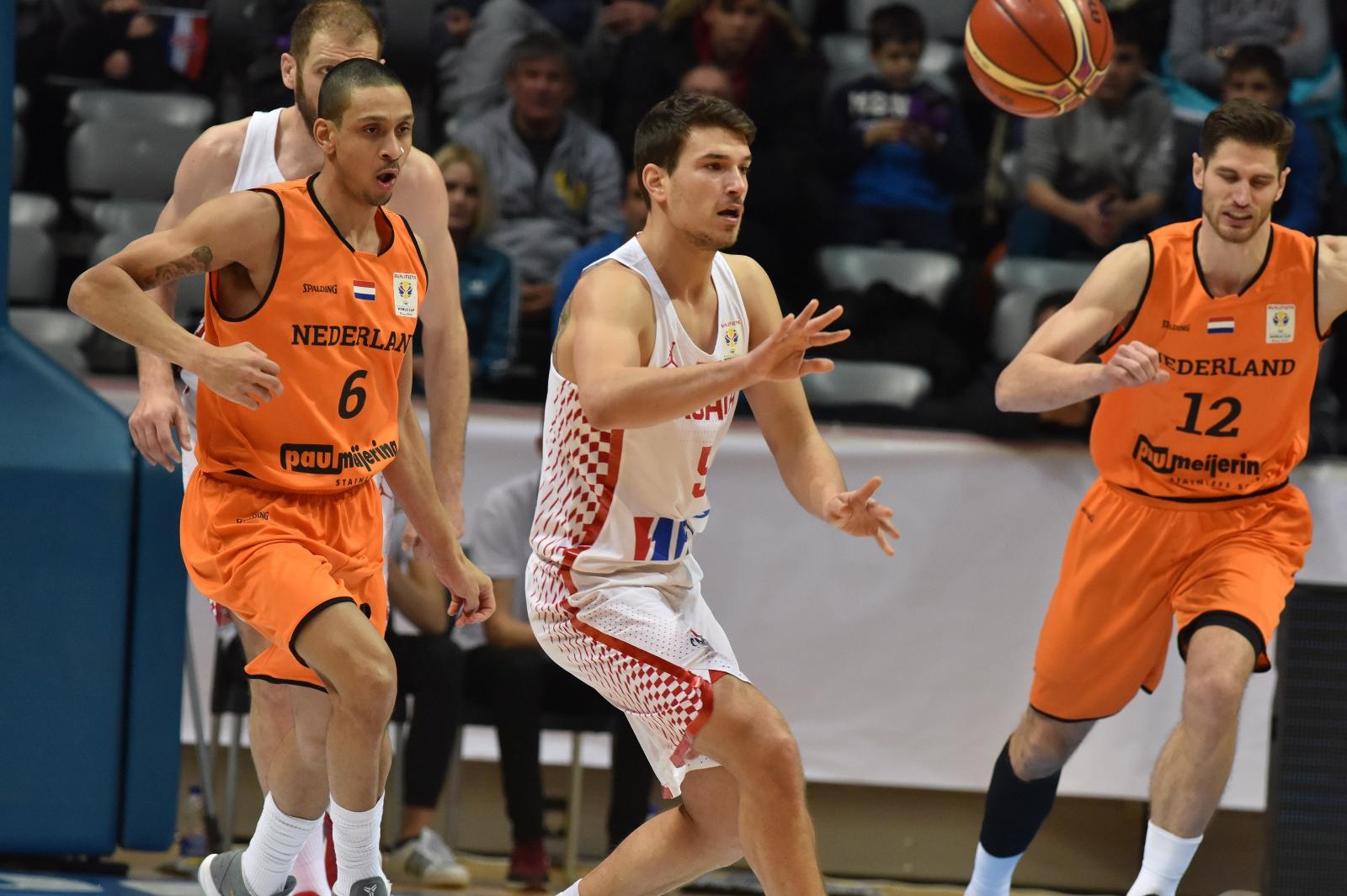 Kvalifikacijska utakmica za FIBA Svjetski kup 2019., skupina D, 4. kolo, Hrvatska – Nizozemska Kvalifikacijska utakmica za FIBA Svjetski kup 2019., skupina D, 4. kolo, Hrvatska – Nizozemska