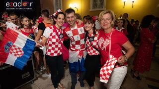 Veličanstven doček četvorice zadarskih Vatrenih