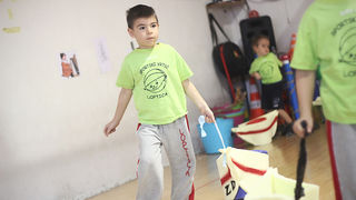 Loptica : “Volim te grade” (foto:Saša Čuka)