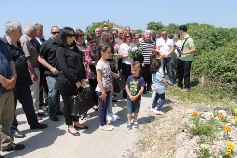 Jedan od heroja obrane Zadra u Domovinskom ratu, hrvatski branitelj, Ante Rudan dobio je danas svoju ulicu na Bilom brigu u MO Plovanija, foto: Grad Zadar