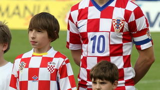 Varazdin, 190510.
Na gradskom stadionu u Varazdinu igra se kvalifikacijska utakmica za europsko prvenstvo U-21 izmedju reprezentacija Hrvatske i Slovacke.
Na slici: Ivan Rakitic.
Foto: Andrej Svoger / CROPIX
