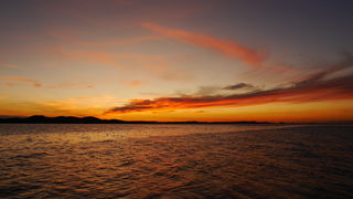 Prekrasan listopadski zalazak sunca u Zadru Prekrasan listopadski zalazak sunca u Zadru