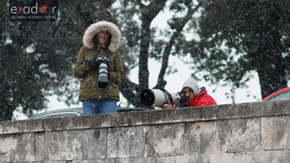 Snježni đir po gradu, četvrtak 1. ožujka 2018.