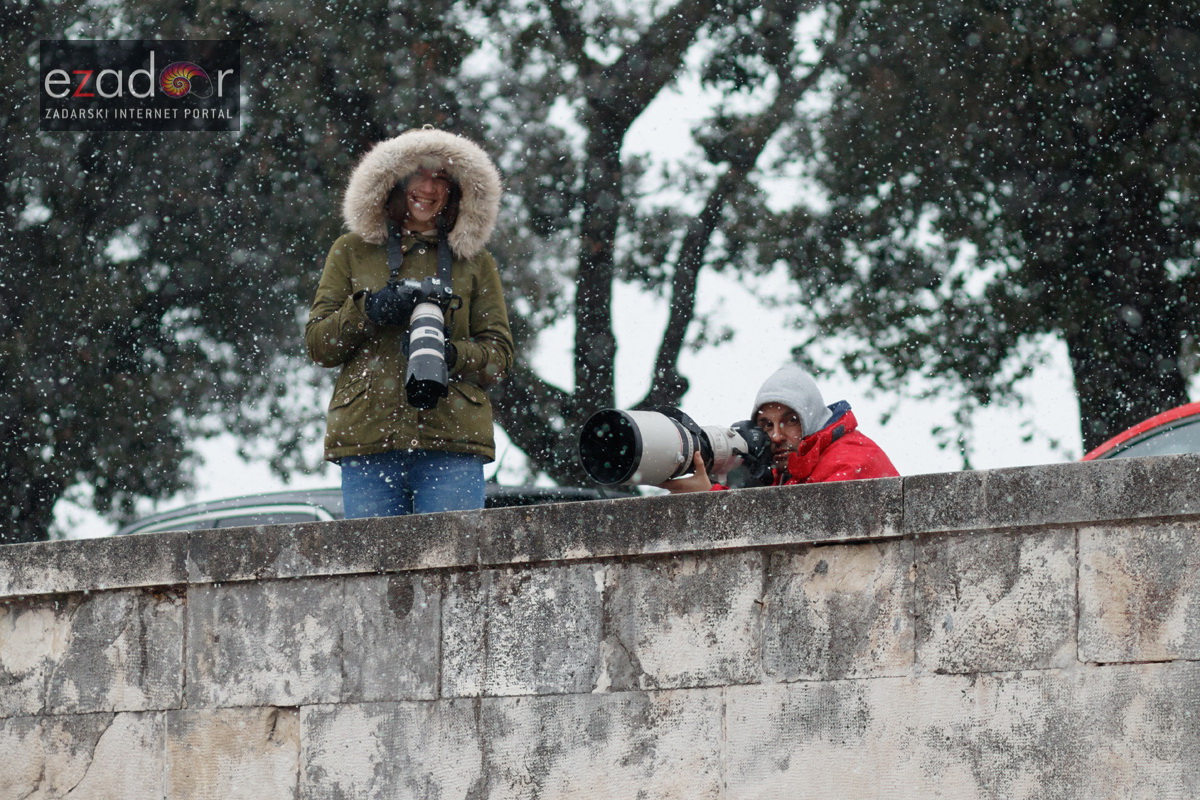 Snježni đir po gradu, četvrtak 1. ožujka 2018.