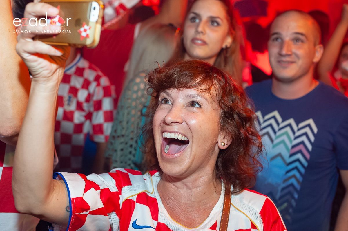 Zadar je gorio: Velika fešta nakon plasmana Vatrenih u finale Svjetskog prvenstva