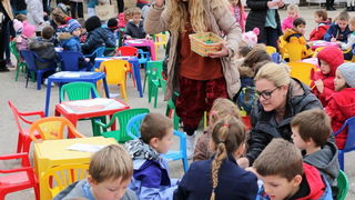 Sveti Nikola darivao mališane na Viru, Krampus bez posla Sveti Nikola darivao mališane na Viru, Krampus bez posla