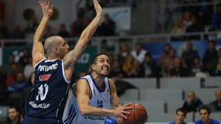 Dvorana Kresimira Cosica, Zadar – ABA liga, 10. kolo, KK Zadar – HKK Siroki 77-69. Photo: Filip Brala/PIXSELL Dvorana Kresimira Cosica, Zadar – ABA liga, 10. kolo, KK Zadar – HKK Siroki 77-69. Photo: Filip Brala/PIXSELL