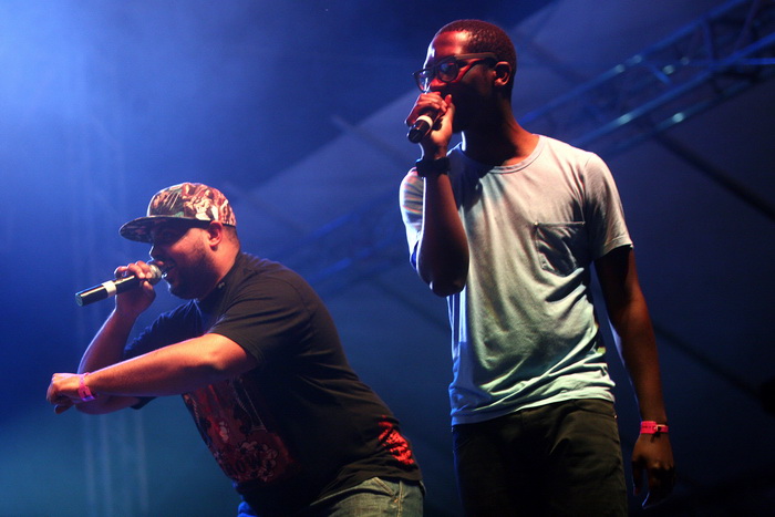 Zagreb, 210611.
RSC Jarun.
Otok hrvatske mladezi.
T-mobile INmusic festival.
Prvi dan tradicionalno najveceg glazbenog spektakla u Hrvatskoj koji se odrzava 21. i 22.06.
Na slici: Buraka Som Sistem.
Foto: Neja Markicevic / CROPIX Zagreb, 210611.
RSC Jarun.
Otok hrvatske mladezi.
T-mobile INmusic festival.
Prvi dan tradicionalno najveceg glazbenog spektakla u Hrvatskoj koji se odrzava 21. i 22.06.
Na slici: Buraka Som Sistem.
Foto: Neja Markicevic / CROPIX