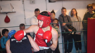 Javni sparing u boksačkom klubu Zlatna rukavica (foto:Saša Čuka)