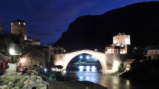 Noćni đir mostarskom starom jezgrom, Foto: Borna Filić/PIXSELL