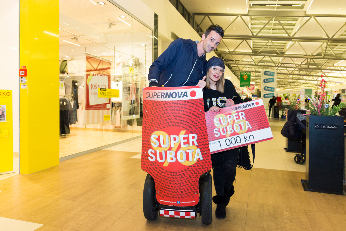 Super subota u centru Supernova Zadar