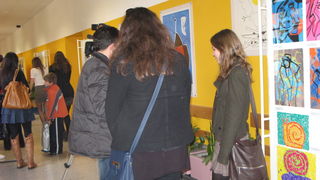 Dodjela nagrada za umjetničke radove u gimnaziji J. Barakovića Dodjela nagrada za umjetničke radove u gimnaziji J. Barakovića