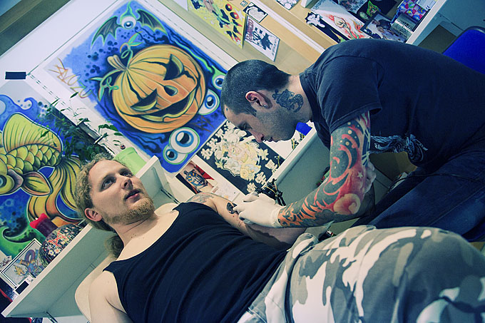Tattoo majstori u Zadru, Foto: Leo Banic Tattoo majstori u Zadru, Foto: Leo Banic