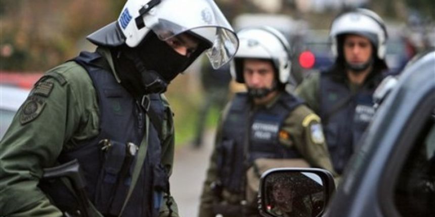 Grčka policija (Foto: .daylife.com)