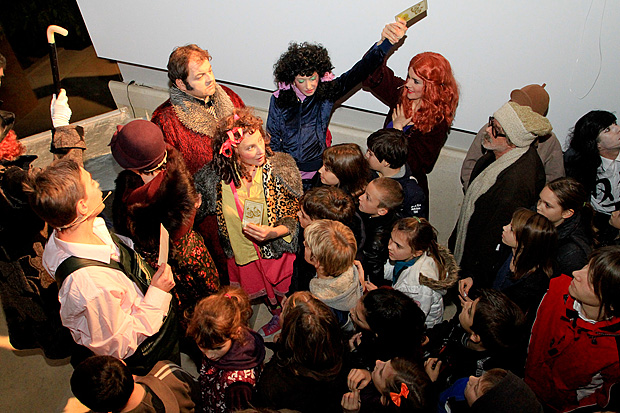 “Drago Č. i tvornica čokolade” u novoj zgradi Kazališta lutaka, Foto: Leo Banić “Drago Č. i tvornica čokolade” u novoj zgradi Kazališta lutaka, Foto: Leo Banić