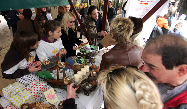 Humanitarna akcija udruge roditelja djece s downovim sindromom (foto: Marin Gospić)