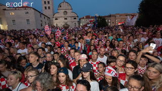Veličanstven doček četvorice zadarskih Vatrenih