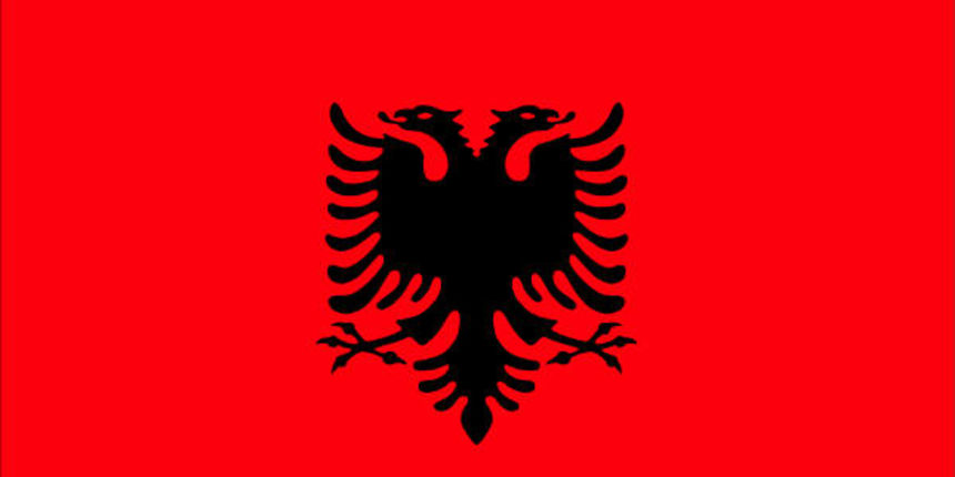Albanija; zastava