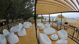 Pag, Zrce – Klub Kalypso na popularnoj plazi Zrce sezonu 2014. docekuje u novom ruhu. Photo: Filip Brala/PIXSELL