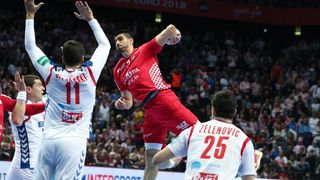 Spaladium Arena, Split – Europsko rukometno prvenstvo, skupina A, 1. kolo, Hrvatska – Srbija 32-22. Spaladium Arena, Split – Europsko rukometno prvenstvo, skupina A, 1. kolo, Hrvatska – Srbija 32-22.